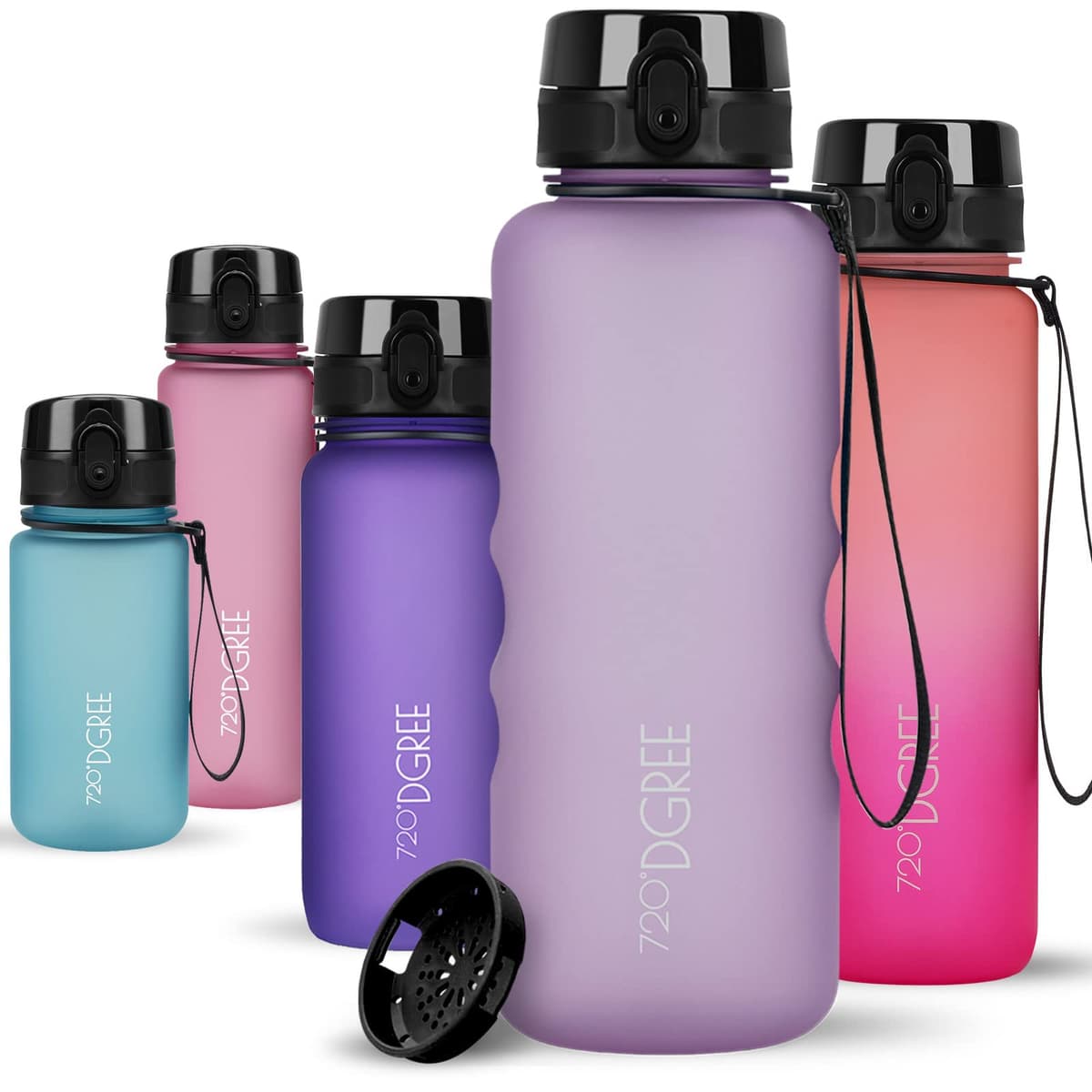 720°DGREE Botella de agua uberBottle – 1,5 litros, 1500ml | Novedosa botella deportiva | Sin BPA | Ideal para niños, fitness, deportes, fútbol, guardería, escuela, pequeños, antigoteo — view 269