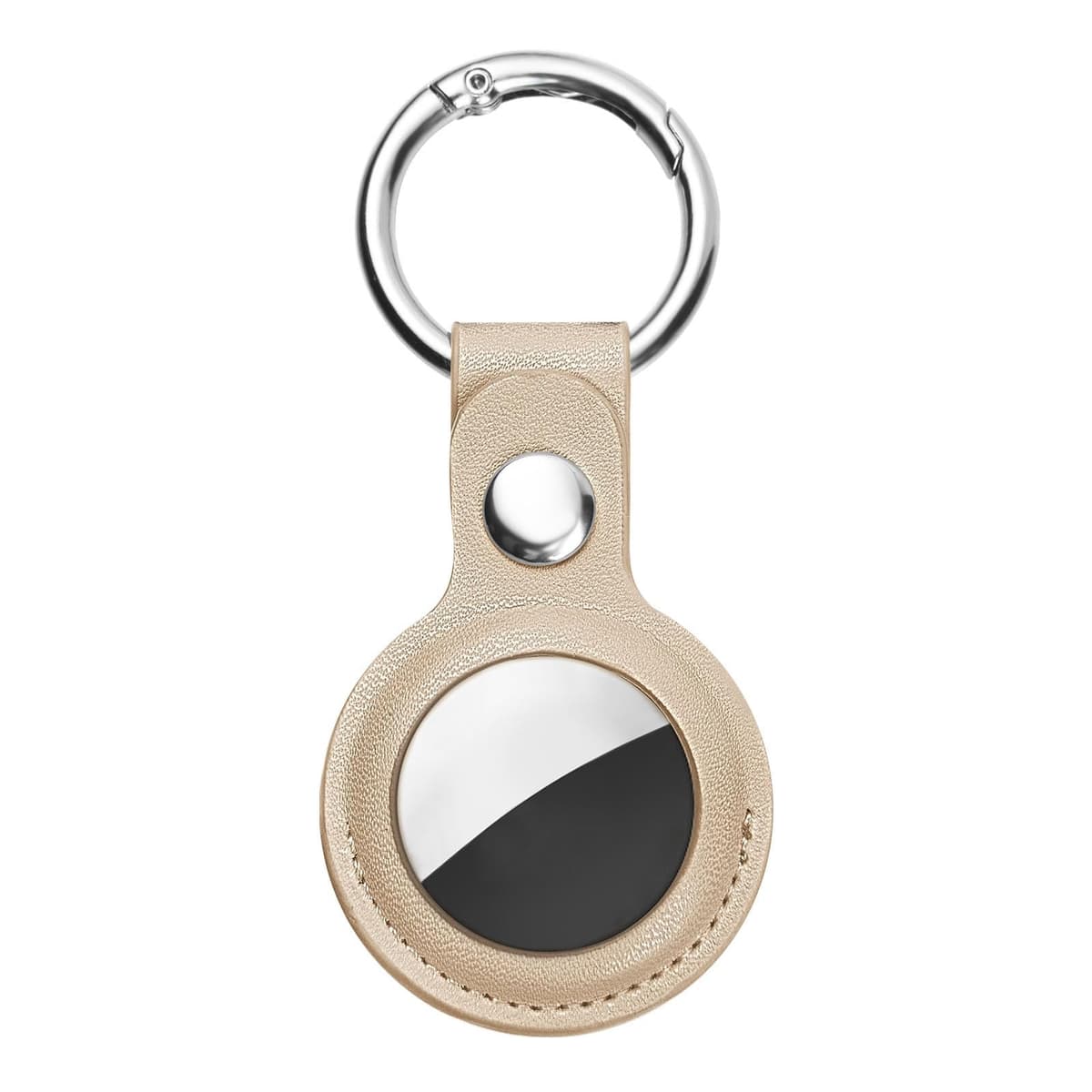 Ainiv Llavero para AirTag, 1 Pieza Llaveros para AirTag Funda Protectora, PU Localizador Portátil Antipérdida, Protectora de Cuero Funda Bluetooth Tracker Mascotas y Mochilas — view 30