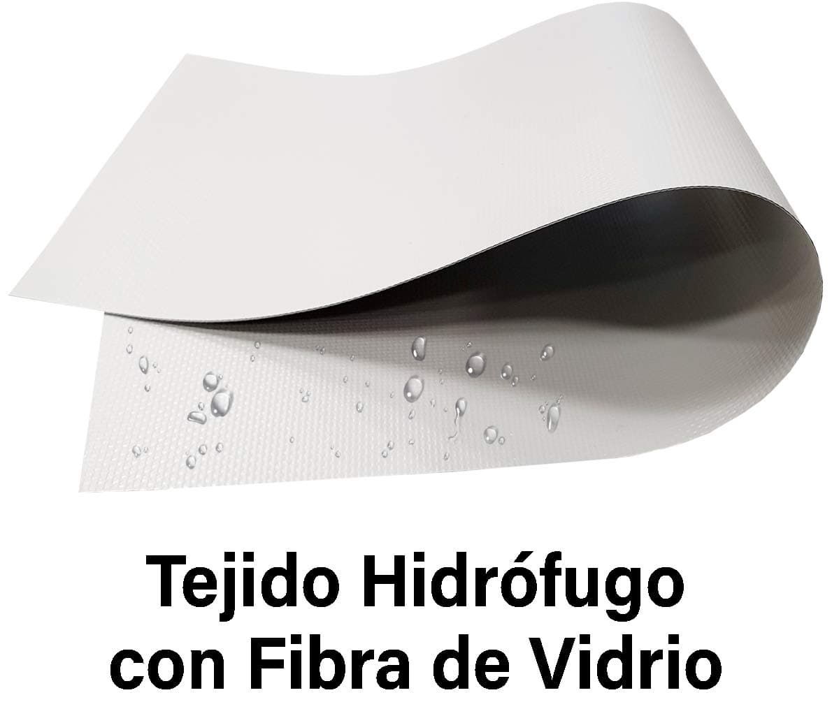 Estor Eclipse/Opaco Y TÉRMICO con Cadena de Repuesto: para Interior/Exterior/Medidas Ancho X AltoContactaremos para Ajuste sin Cargo Color: Blanco. Medidas: 115cm x 160cm — view 5