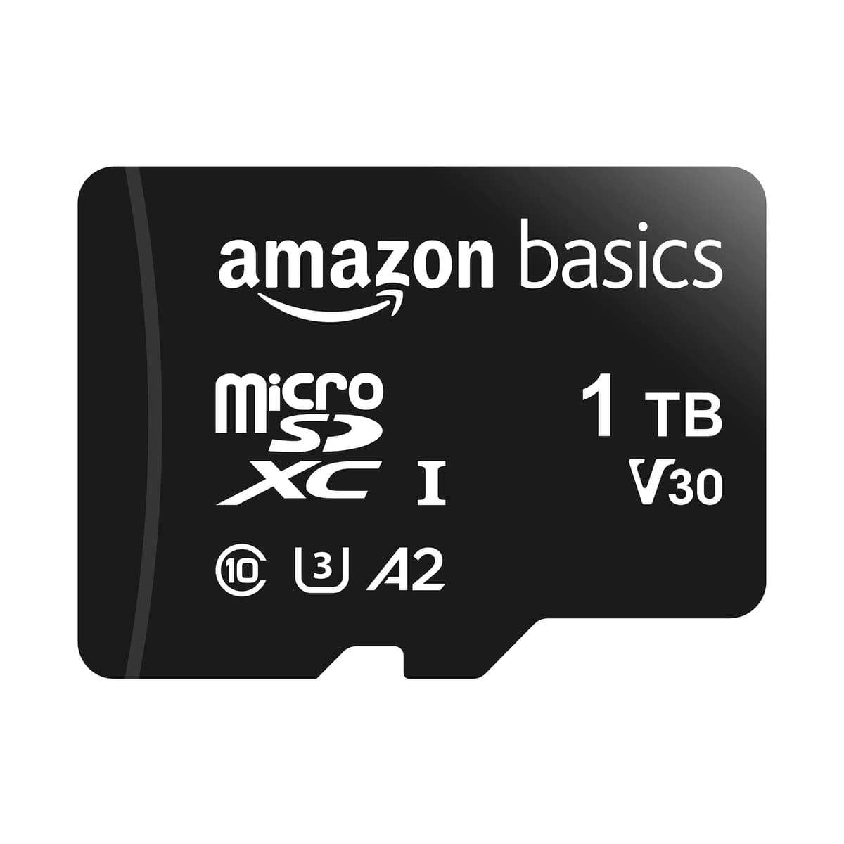 Amazon Basics microSDXC Memory Card with Full Size Adapter, A2, U3, Read Speed up to 100 MB/s, 128GB, Black — view 7