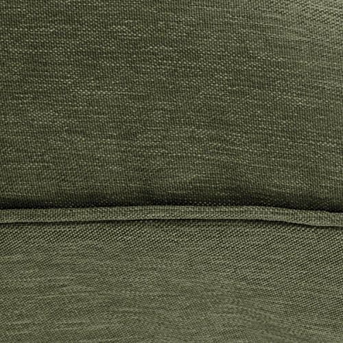 Classic Accessories 62-004-HFERN-EC Montlake Cont. Seat Cushion Foam and Slip Cover, Heather Fern, 18" wide x 18" deep x 2" thick contoured — view 6