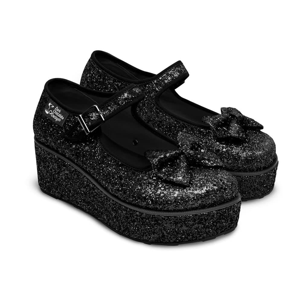Hot Chocolate Design Chocolaticas Funky Canvas Women's Mary Jane Flat Shoes — view 53