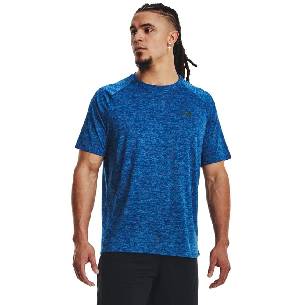 Under Armour UA Tech 2.0 SS tee Novelty Camiseta para Gimnasio, Camiseta Transpirable Hombre (Pack de 1) — view 30