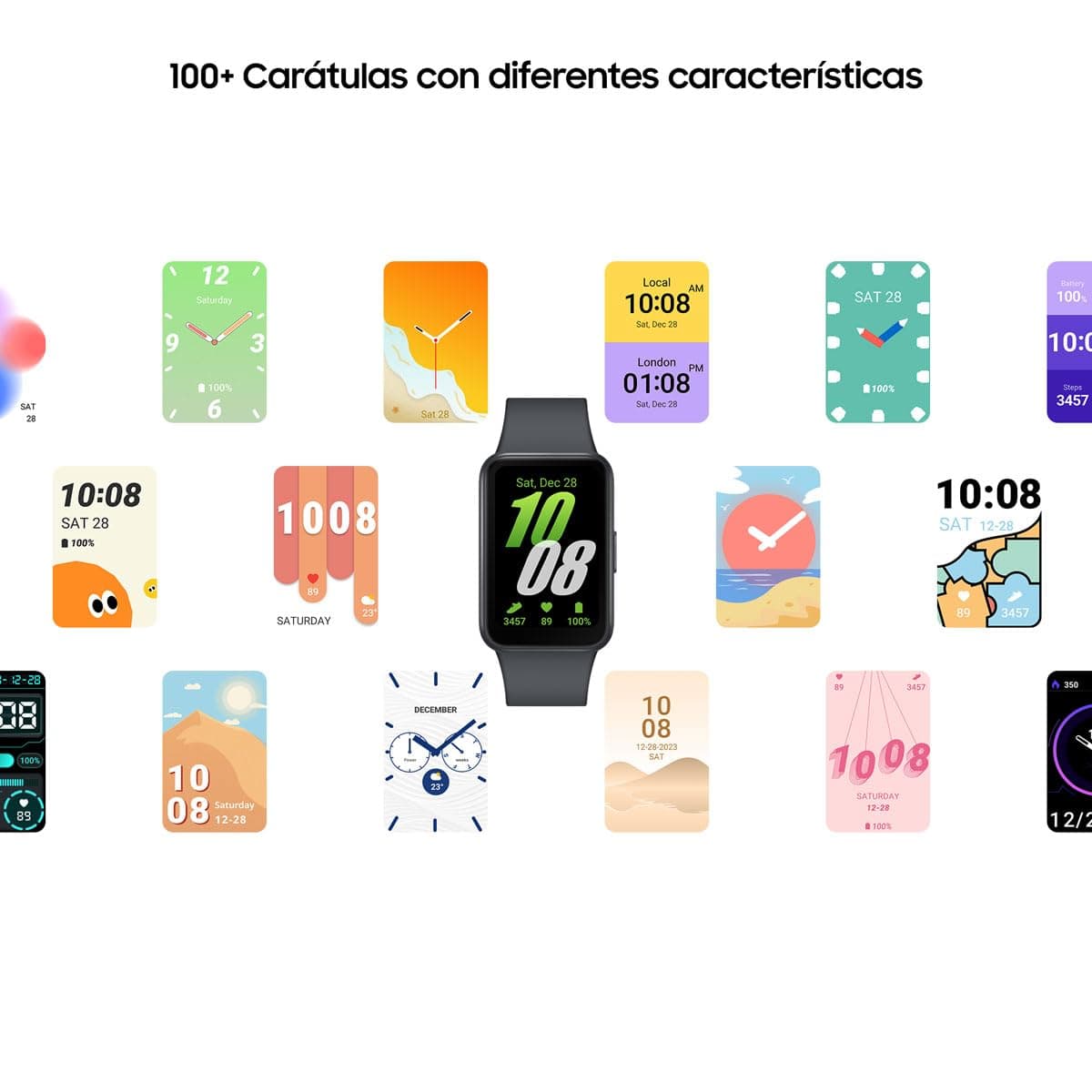 SAMSUNG Galaxy Fit3 Graphite — view 7