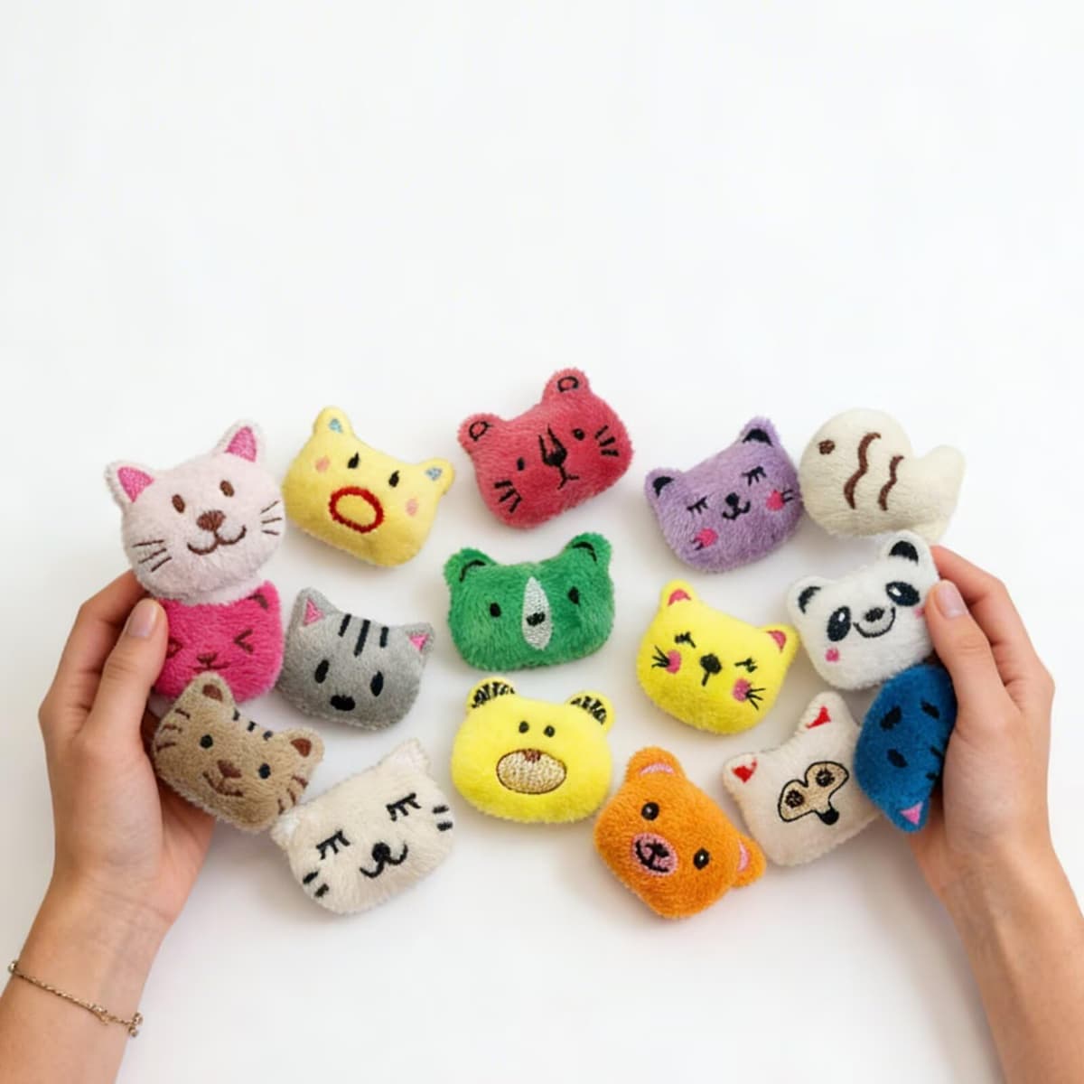 Mini Animal Plush Styles are Random Soft Animals Versatile Decor for Goodie Bags Carnival Prizes — view 5