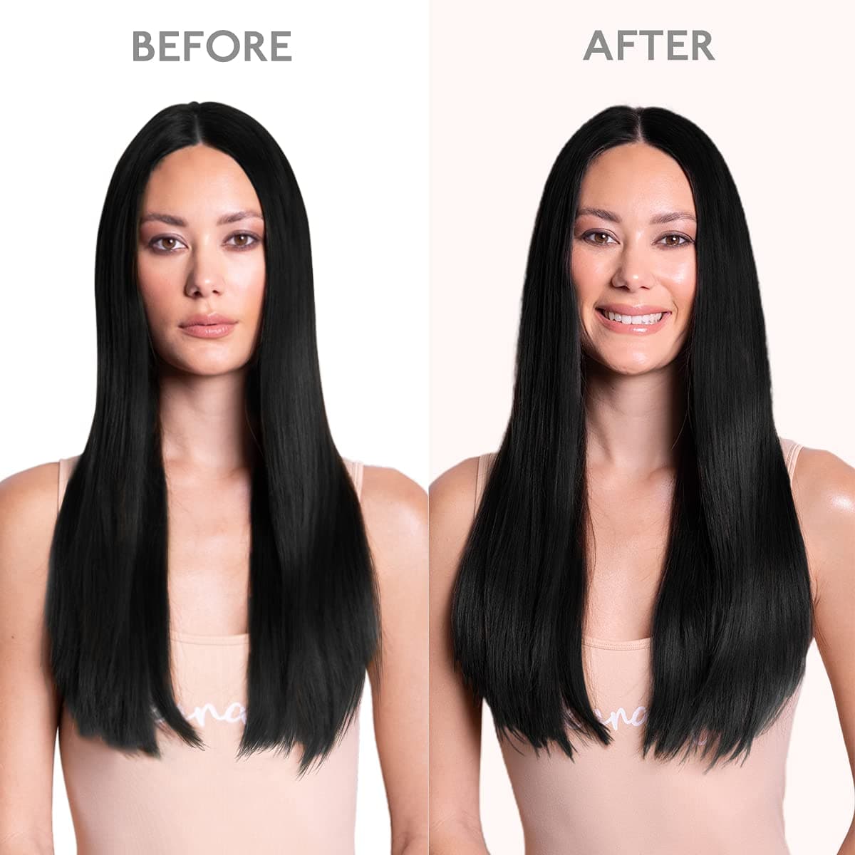 WENNALIFE Extensiones de Clip Seamless de Pelo natural, Negro Azabache 50cm 150g 7 Piezas Sin Costuras Extensiones Pelo Natural Clip Extensiones de Cabello Remy Humano Natural Invisible Clip In — view 5