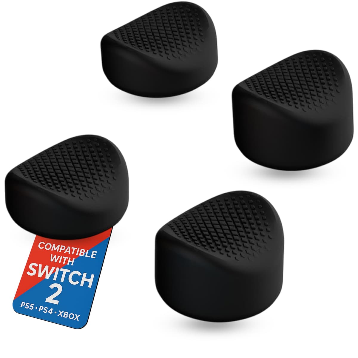 MatoSan® Tapas de Agarre para Palanca de Pulgar para Switch 2, Fundas de Silicona compatibles con Controladores Switch 2, empuñaduras ergonómicas Antideslizantes para el Pulgar (Version 7) — view 14