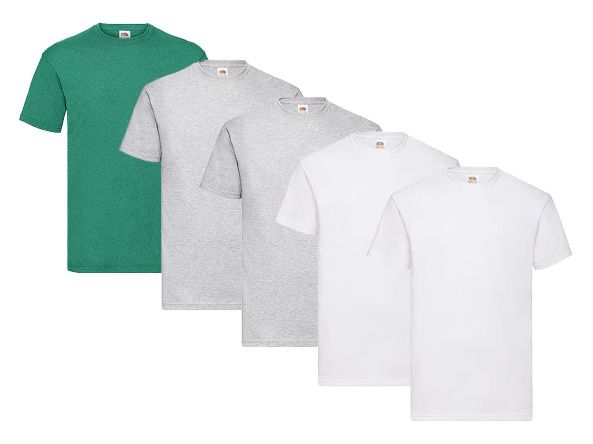 Fruit of the Loom Men's T-Shirt Iconic Tee, Lightweight Ringspun Tee, 5 Pack — view 27