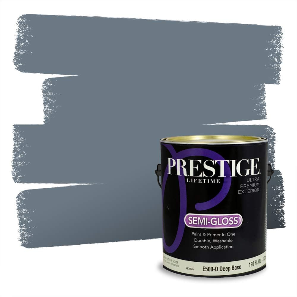PRESTIGE Paints Interior Paint and Primer In One, 1-Gallon, Semi-Gloss, Comparable Match of Valspar* Dewdrop* — view 975