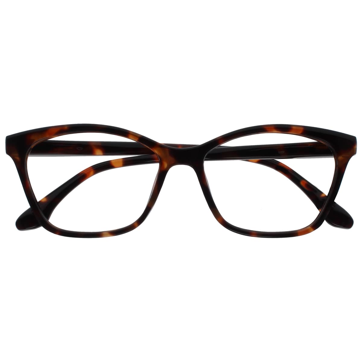 OPULIZE KAT Reading Glasses - Stylish Cat's Eye Frame - Men and Women - Spring Hinges, 2 Pack - Black / Tortoise Brown — view 14