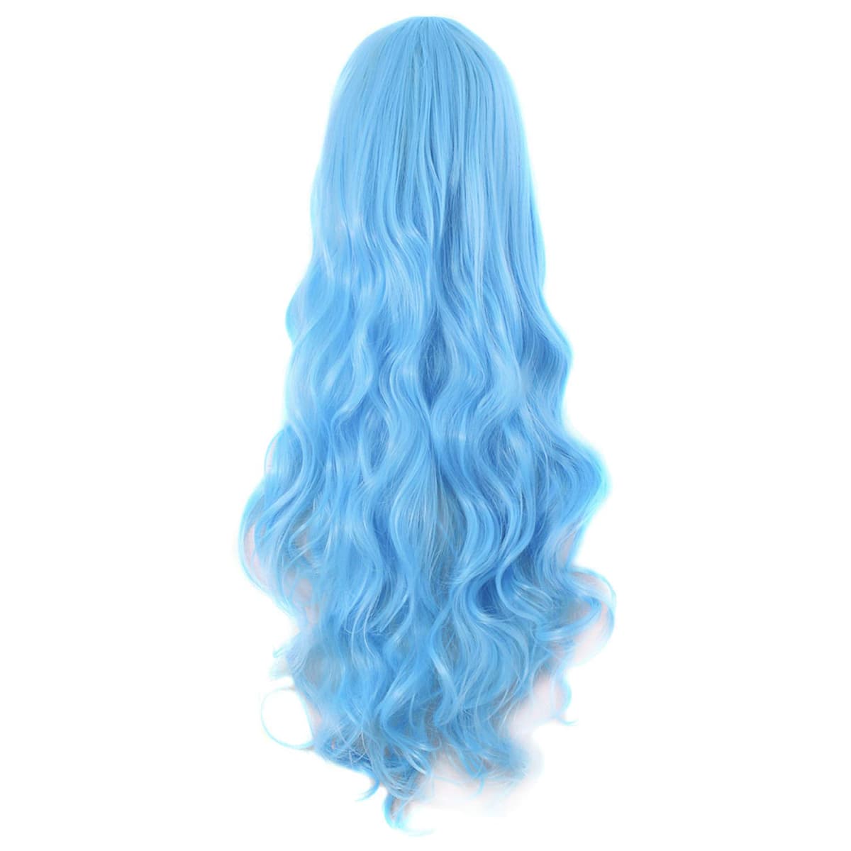 Mapofbeauty 32 Pulgadas/80cm de Luz Rubia Pelo Largo Rizado Ondulado Peluca Cosplay Peluca — view 101