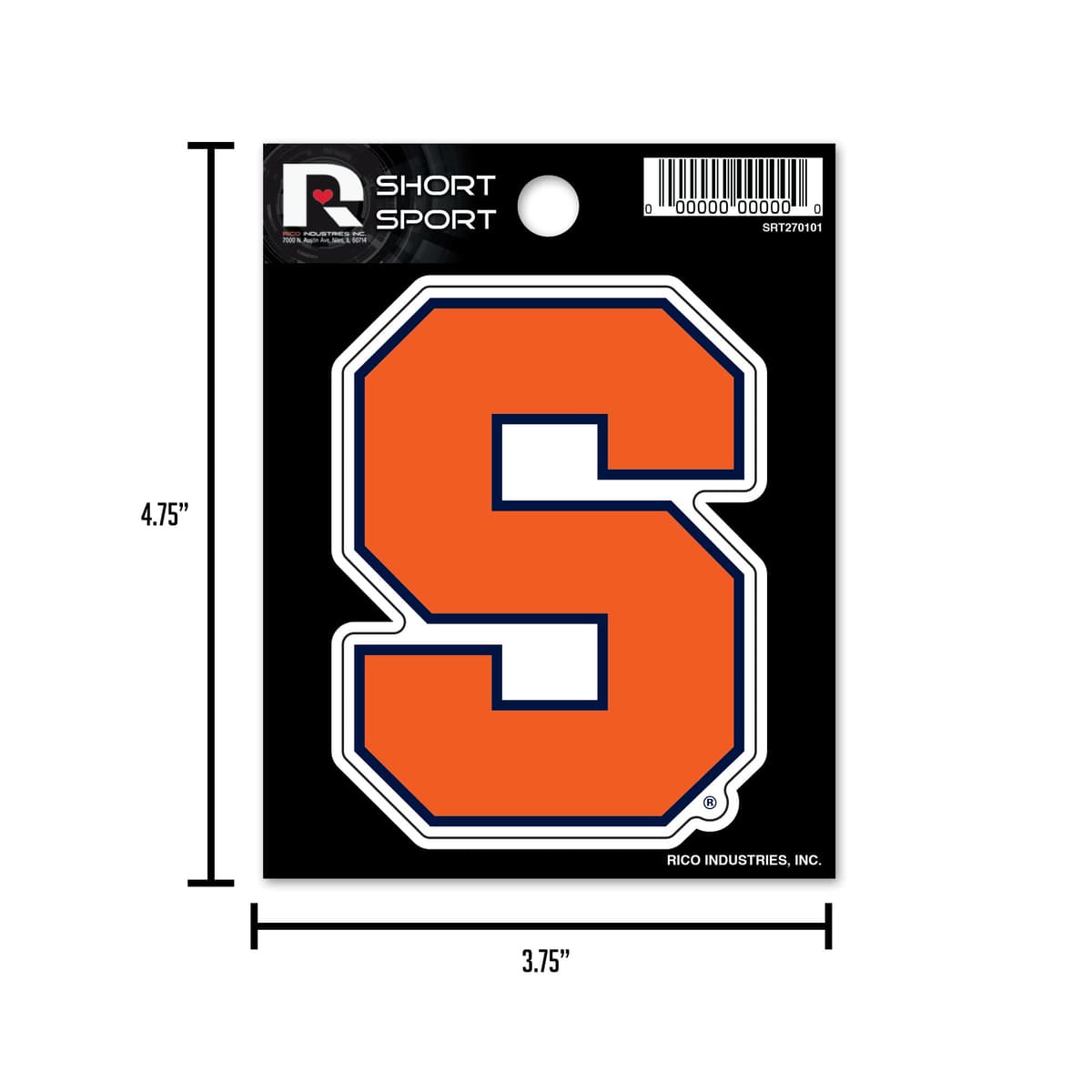 Rico Industries NFL unisex Die Cut Team Logo Short Sport Sticker — view 7