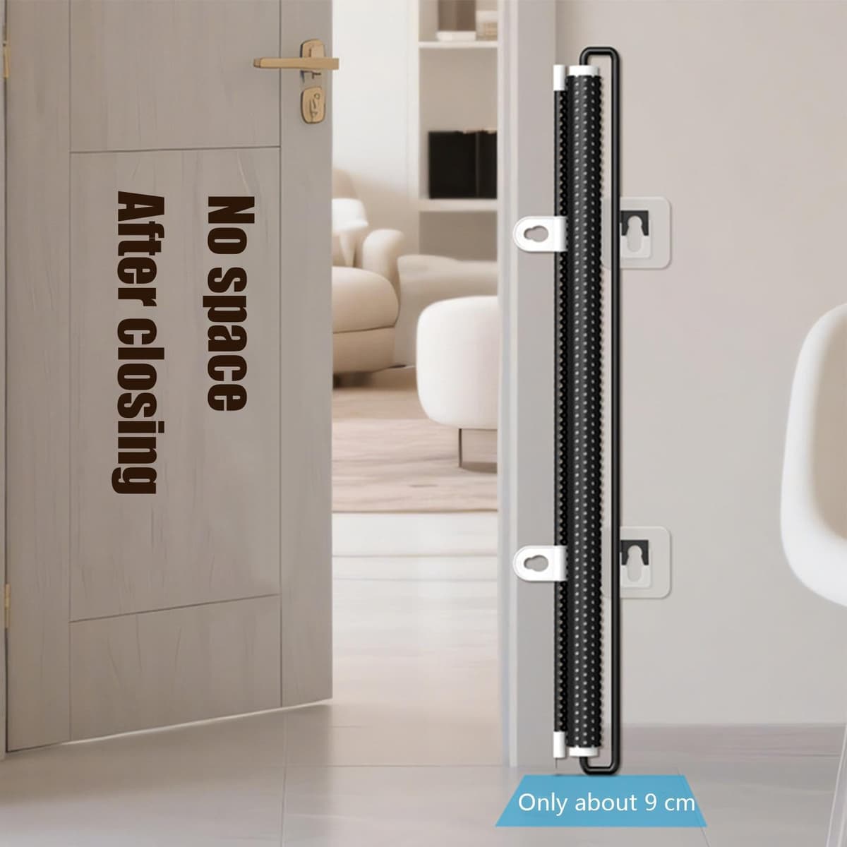 Pet Gate, 40cm/ 50cm/ 58cm, Small Dog Fence Enclosure Net Cat Stopper, For Home Office Doorways Hallway Stairs Kitchen Living Room Bedroom Patio Garage Garden. — view 5