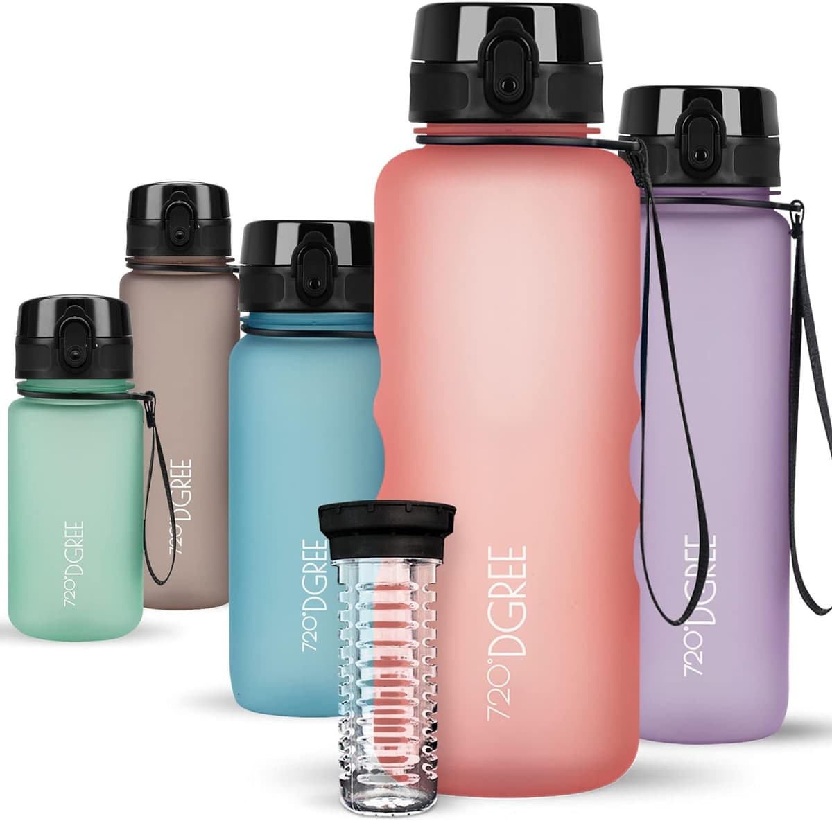 720°DGREE Botella de agua uberBottle – 1,5 litros, 1500ml | Novedosa botella deportiva | Sin BPA | Ideal para niños, fitness, deportes, fútbol, guardería, escuela, pequeños, antigoteo — view 303