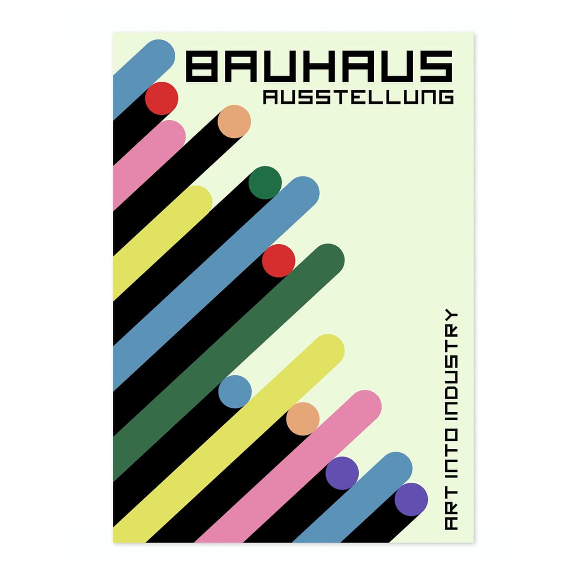 Bicycle Bauhaus Poster, Bauhaus Print, Framed Abstract Art, Mid-Century Wall Art, Modern Home Decor, Gift Idea, Archival Matte, A5 (Print Only) - 21x14.8cm — view 38
