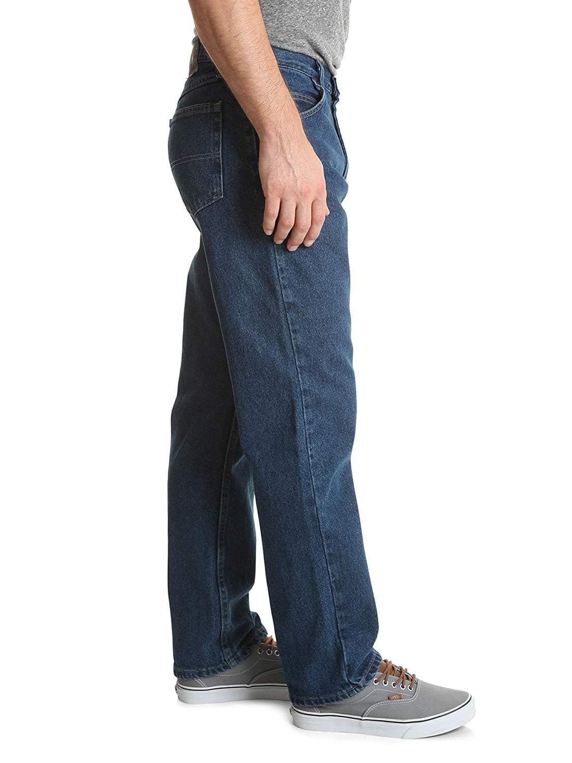 Wrangler Authentics Men's Classic 5-Pocket Relaxed Fit Flex Jean — view 4