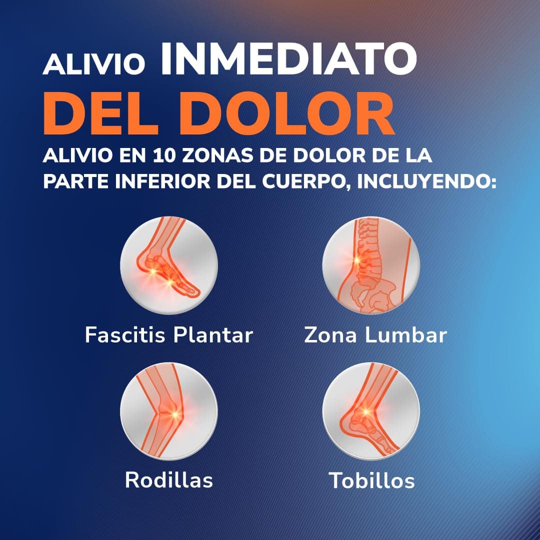 Dr. Scholl’s Advanced Pain Relief Plantillas Ortopédicas Hombres/Mujeres, resistentes para zapatos y botas, alivio fascitis plantar, soporte arco, pies planos, absorción impactos, soporta hasta 150kg — view 3