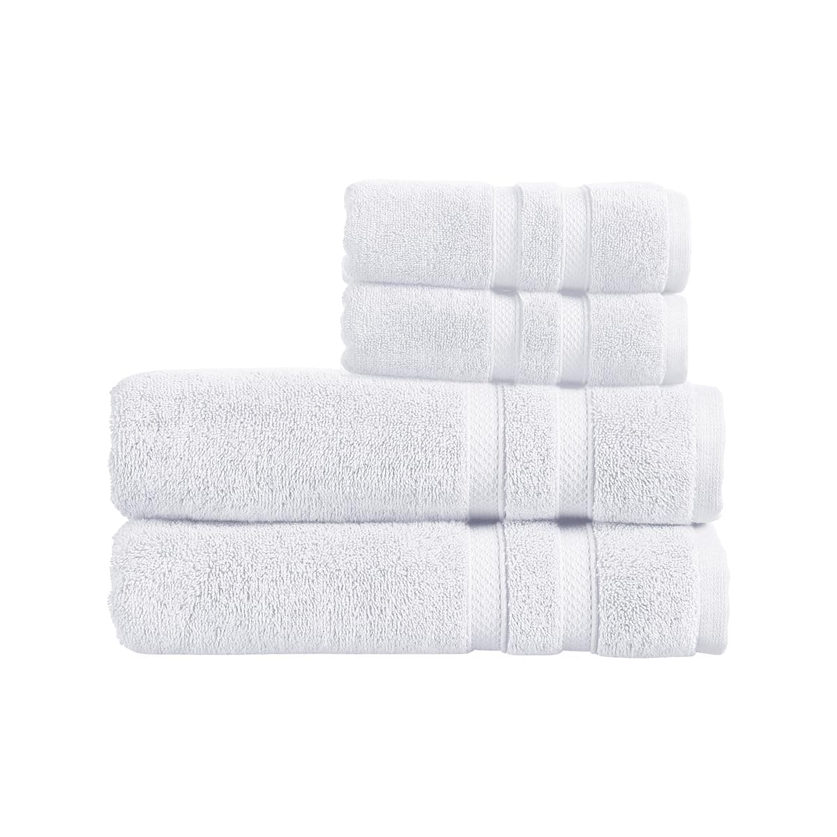 Christy Chroma Bath Towels | Set of 2 | Highly Absorbent Heavyweight 675GSM | Bold and Bright | Soft Velvety Smooth Bathroom Shower Towels | 100% Cotton | Sustainably Made | Ash Grey — view 85