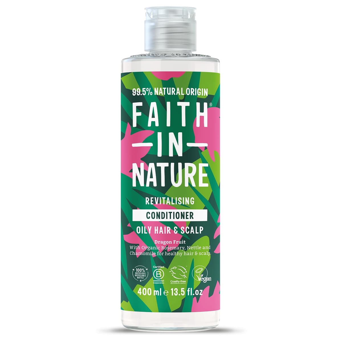 Faith In Nature Organic Coconut Conditioner, Hydrating for Dry Hair & Scalp, Vegan & Cruelty Free, No SLS, Silicones or Parabens, 400ml — view 17
