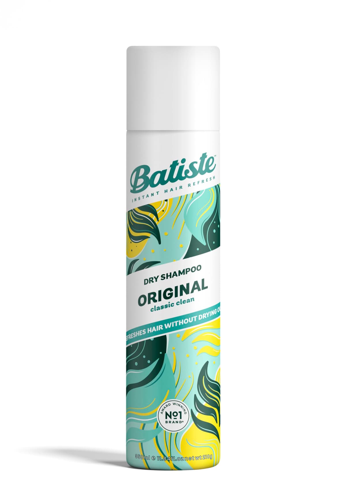 Batiste Dry Shampoo Original 200ml, Fresh & Clean Fragrance, No Rinse Spray to Refresh Hair in Between Washes — view 6