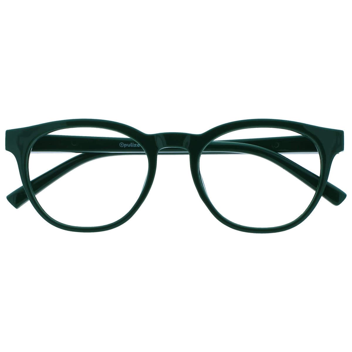 OPULIZE Blu Gafas con Bloqueo de Luz Azul Montura Redonda Azul Bisagras de Muelle Mejoran el Sueño Ordenador Gaming Antirreflejante Hombre Mujer B5-3 +0.00 — view 17