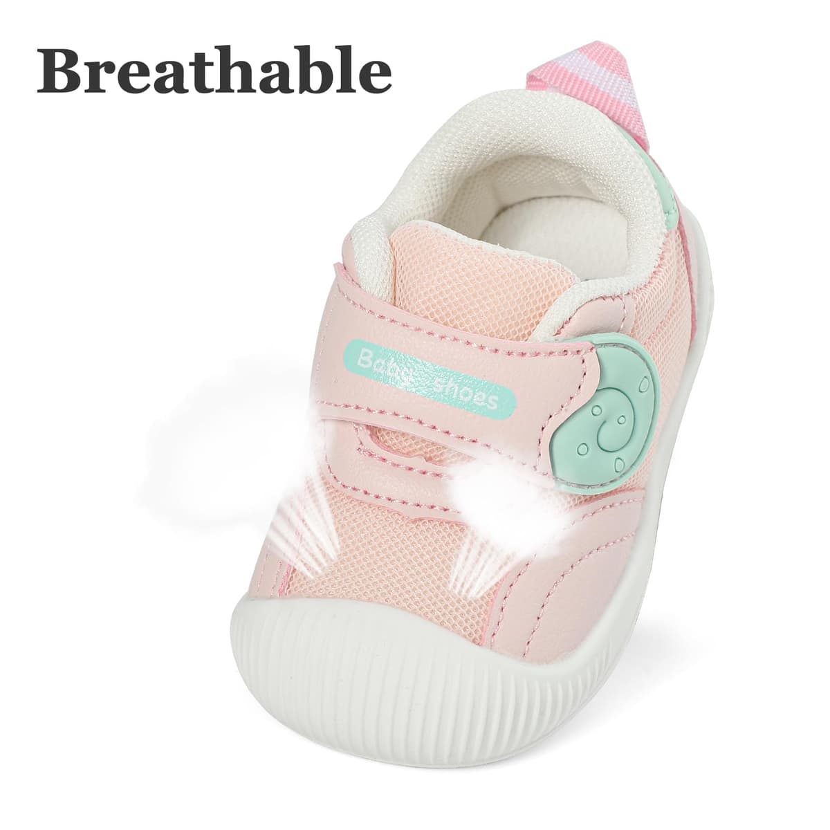 MK MATT KEELY Baby Boys Girls First Walking Shoes Toddlers Summer Breathable Anti-Slip Trainer Sneakers for Infant — view 2