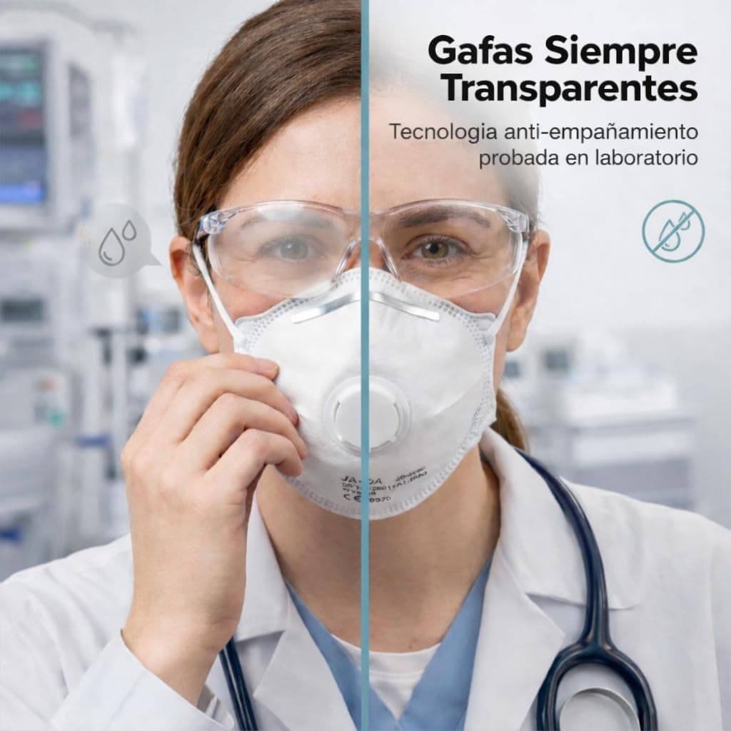 10 Mascarillas Homologadas de Certificación CE, Mascarilla FFP3 con Válvula de 5 Capas, Máscara Contra de Polvo y Partículas, Mascarilla de Protección Personal con Filtros de Calidad BFE≥99, 10 Piezas — view 5