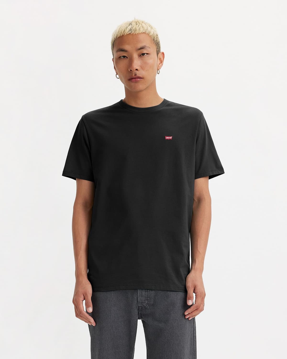 Levi's Men's Ss Original Housemark Tee- Core Chesthit Logo T-Shirt — view 2