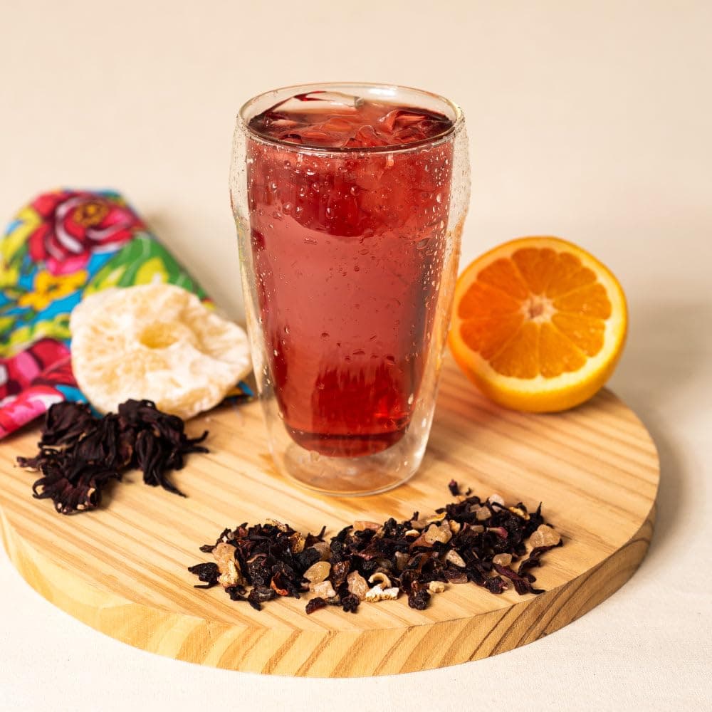 TEA SHOP - Infusión Cocktail de Frutas 250g - 125 Tazas - Infusión a Granel - Aromática y vitamínica de fruta y flores con hibisco, piña, papaya, pasas, escaramujo y naranja - Propiedades — view 2
