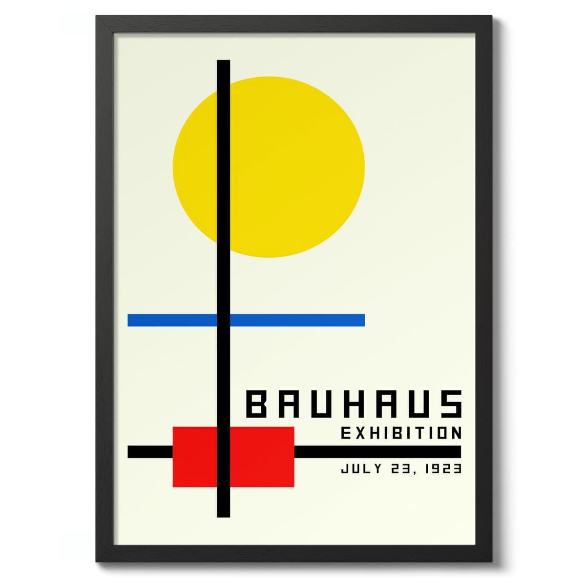 Bicycle Bauhaus Poster, Bauhaus Print, Framed Abstract Art, Mid-Century Wall Art, Modern Home Decor, Gift Idea, Archival Matte, A5 (Print Only) - 21x14.8cm — view 27