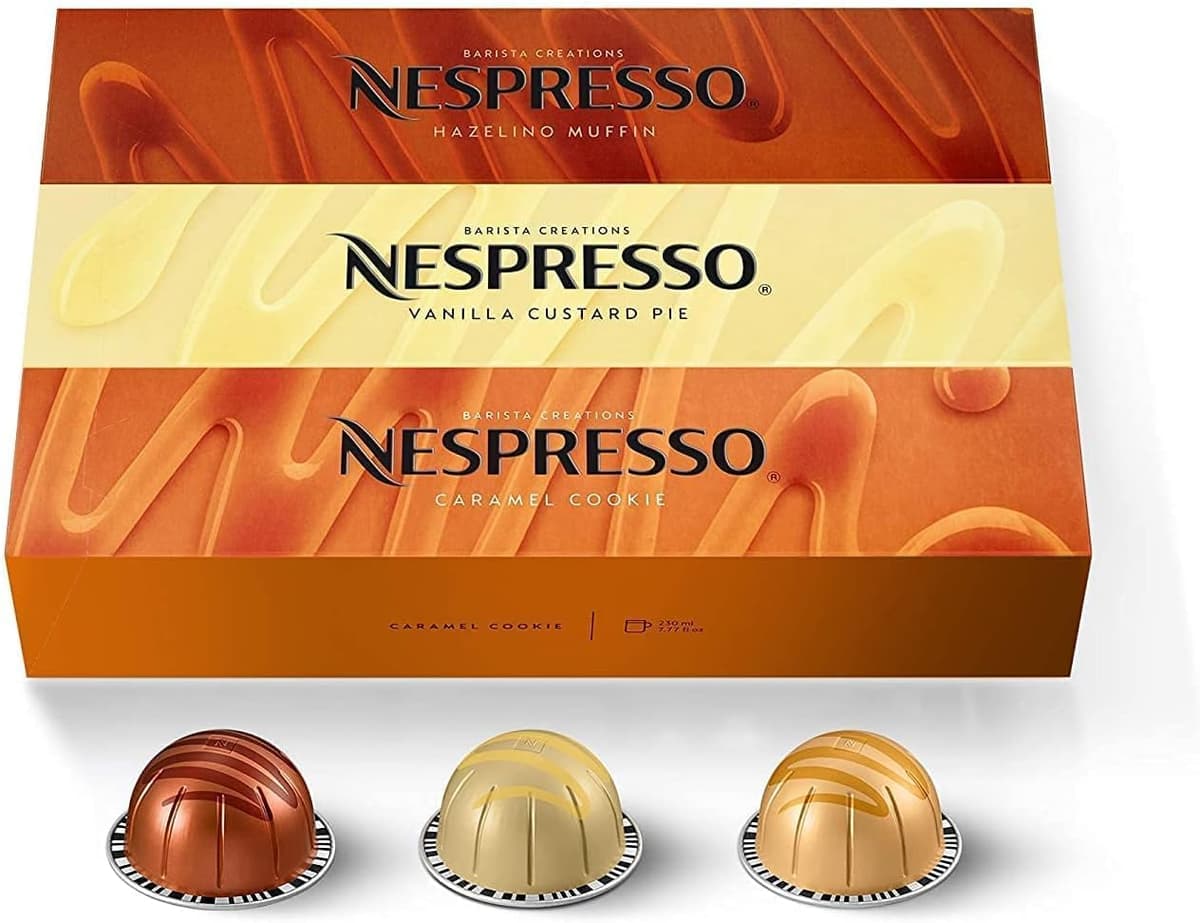 Nespresso Vertuo Double Espresso Selection Long Expiry Coffee Pods Capsules Chiaro Scuro 20 Pods 2 Sleeves — view 29