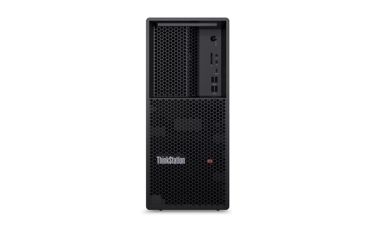 Lenovo ThinkStation P3 Tower Gen 2 Workstation with Intel Core Ultra 7 265 vPro Processor, NVIDIA RTX A1000 Graphics, 32GB DDR5 Memory,1TB Storage, Wi-Fi 7, and Windows 11 Pro