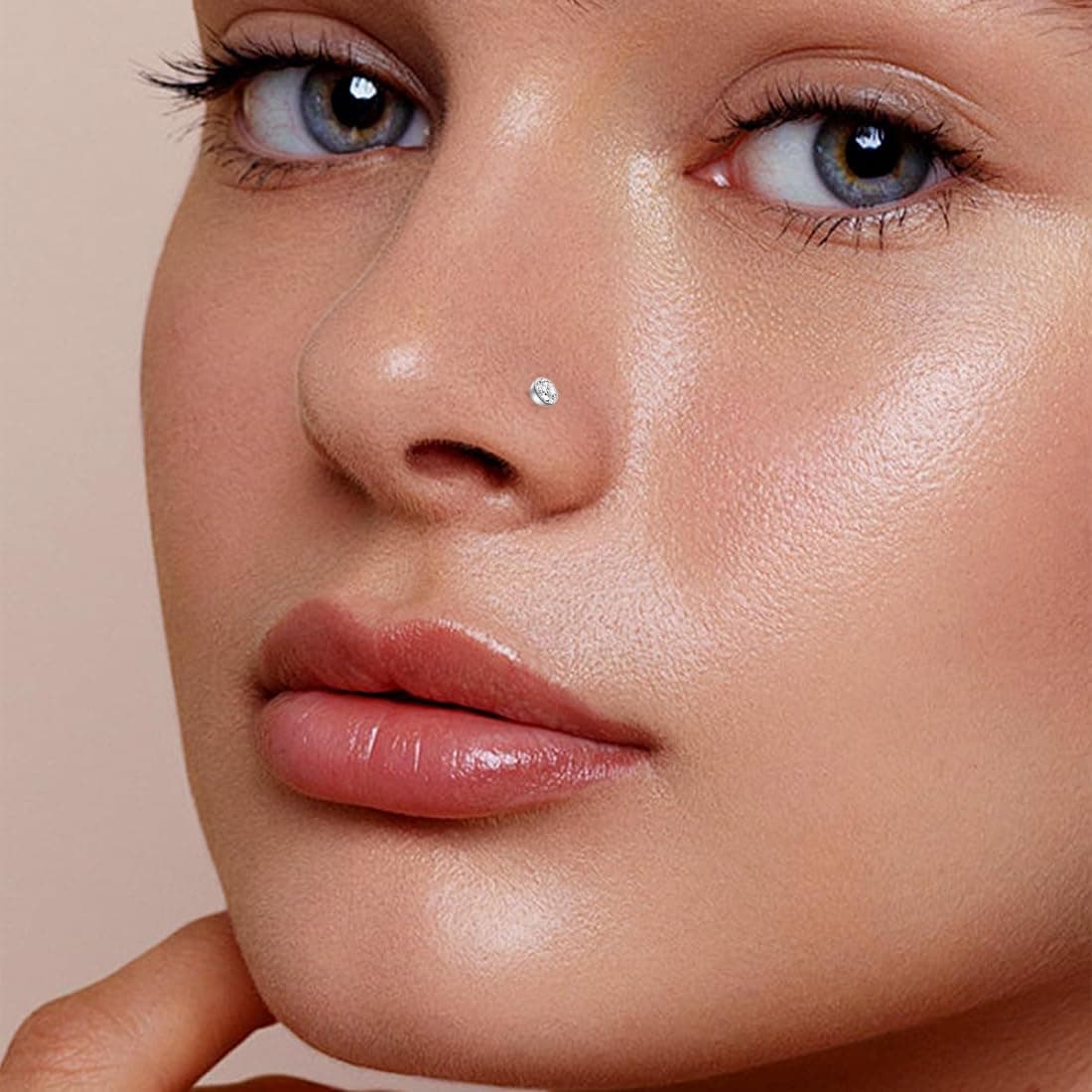 JEYORZY 12 Piezas Piercing Nariz para Mujeres Hombres, Narizs Anillo Piercing Joyería, Piercing Nariz Acero Quirurgico Pirsin Nariz Pendientes Nariz Piercings Nariz Falso Traje unisexo — view 4