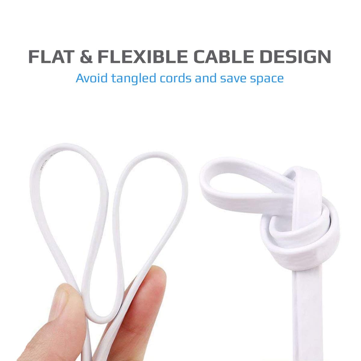 Keple RJ11 Cable ADSL 10m de Extensión Telefónico Conector Telecom de Banda Ancha de Internet de Alta Velocidad de Macho a Macho Enrutador y Módem a RJ11 Enchufe de Teléfono, Microfiltro (Blanco) — view 3