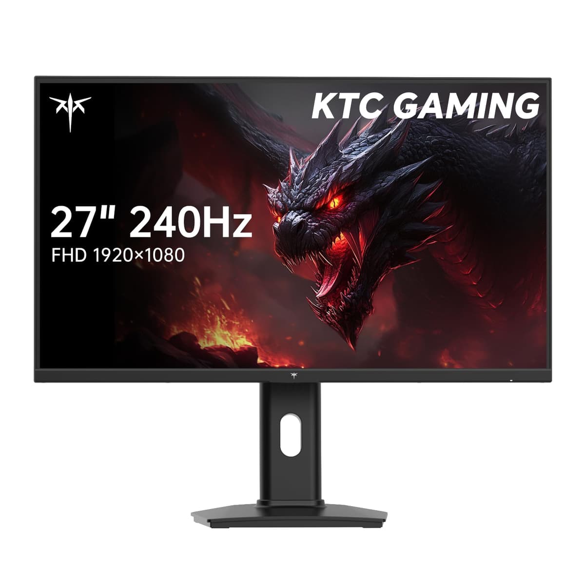 KTC 32 Inch Curved Gaming Monitor, Full HD 1080P@240Hz Monitor, VA 1500R, 1ms, Adaptive Sync, HDR10, HDMI 2.0 / DP1.4, 125% sRGB, VESA, Compatible with Desktop, Laptop, PS5, Xbox, Switch and More — view 19