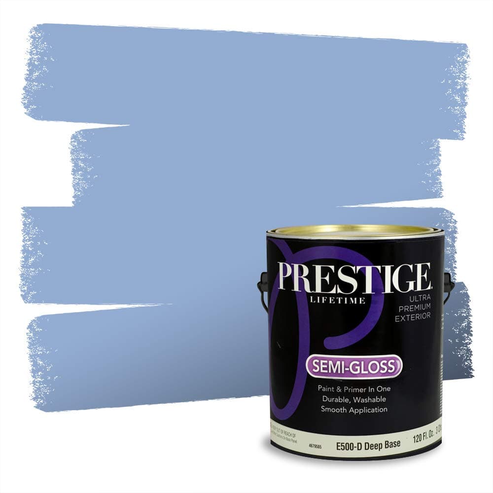 PRESTIGE Paints Interior Paint and Primer In One, 1-Gallon, Semi-Gloss, Comparable Match of Valspar* Dewdrop* — view 1205