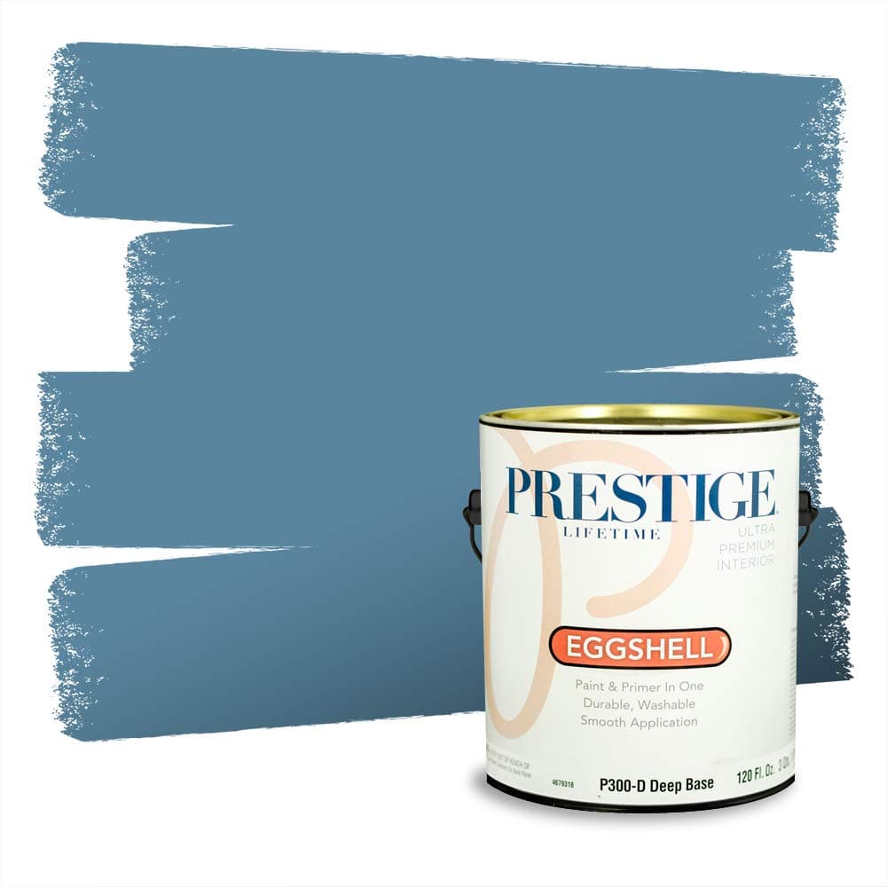 PRESTIGE Paints Interior Paint and Primer In One, 1-Gallon, Semi-Gloss, Comparable Match of Valspar* Dewdrop* — view 628