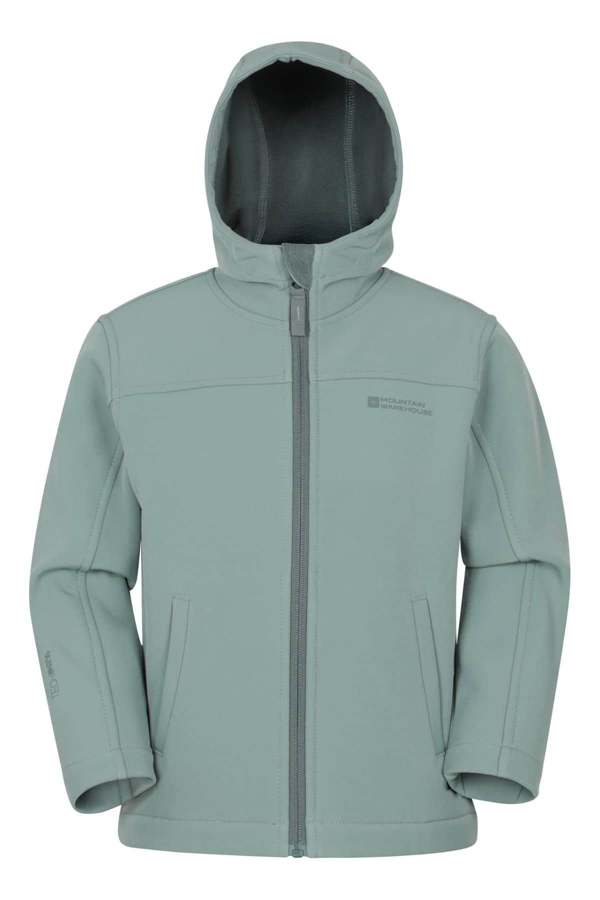 Mountain Warehouse Exodus Kids Softshell Jacket - Breathable, Wind & Water Resistant, Fleece Lined Coat, For Boys & Girls - Best For Sping Summer & Hiking — view 41