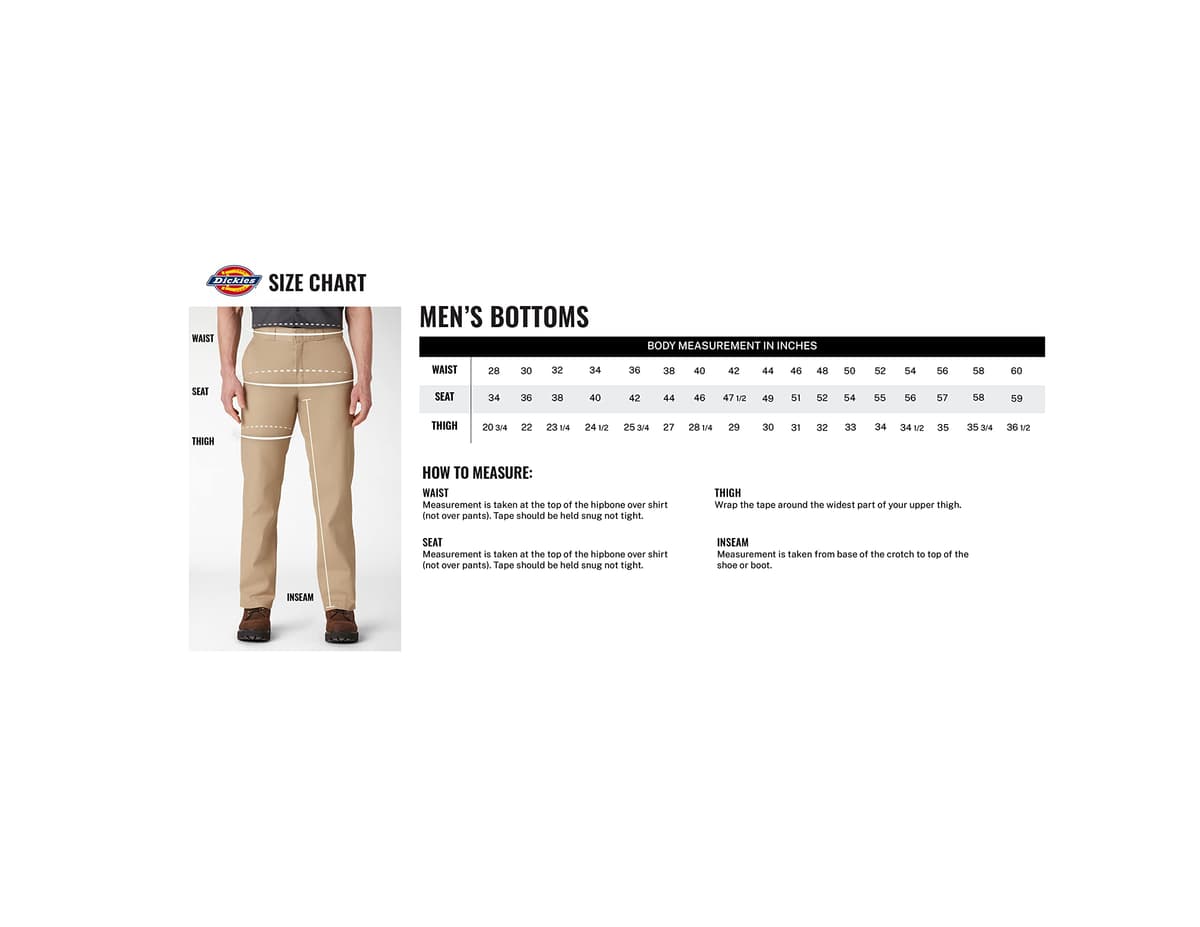 Dickies Men's Original 874 Work Straight Trousers, Grey (Charcoal Grey), W29/L32 — view 7