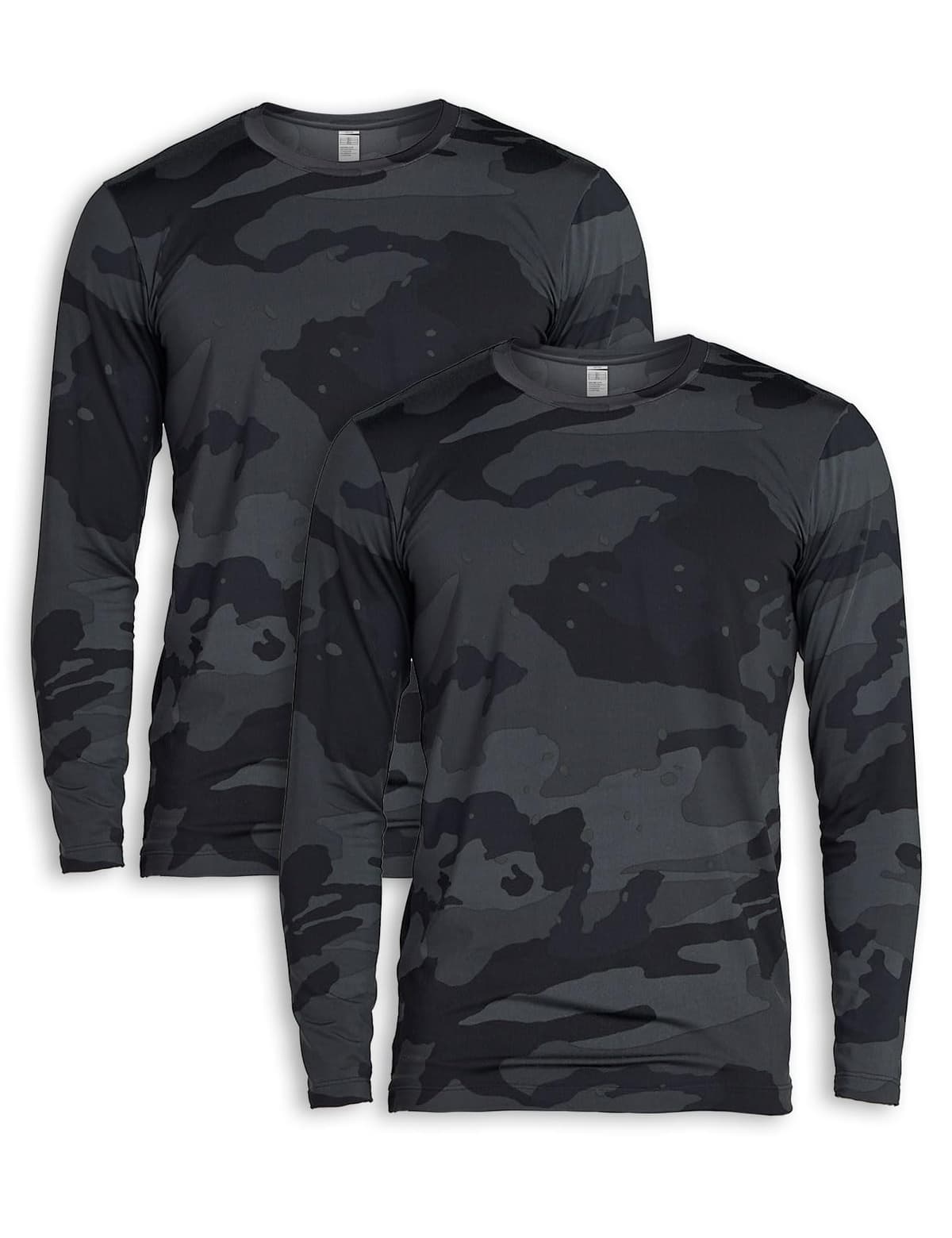 LAPASA Camiseta Termica Hombre Manga Larga Cuello Redondo Ropa Interior de Invierno Top Thermal Ligero/Cálido/Extra Cálido M09/M26/M55 — view 9