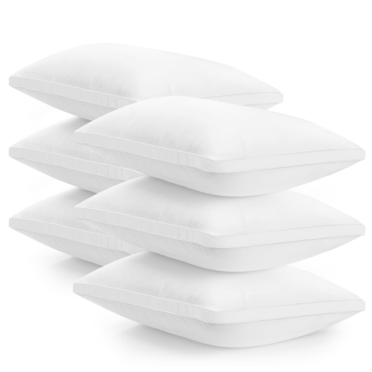 Utopia Bedding Pillows 2 Pack King Size, (Navy) Luxury Hotel Quality Pillows, Brushed Fabric, Bed Pillow for Back, Stomach or Side Sleepers - 20 x 36 inch / 50 x 90 cm — view 14