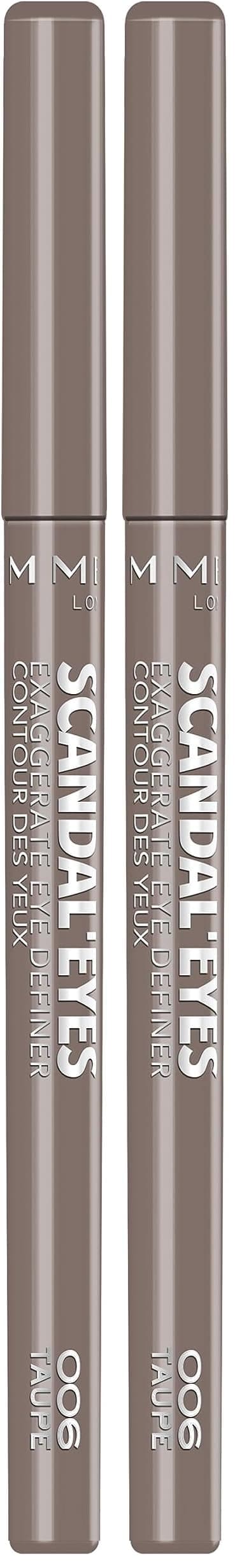 Rimmel Scandaleyes Exaggerate Eye Definer, 002 Chocolate Brown, 0.35g — view 15