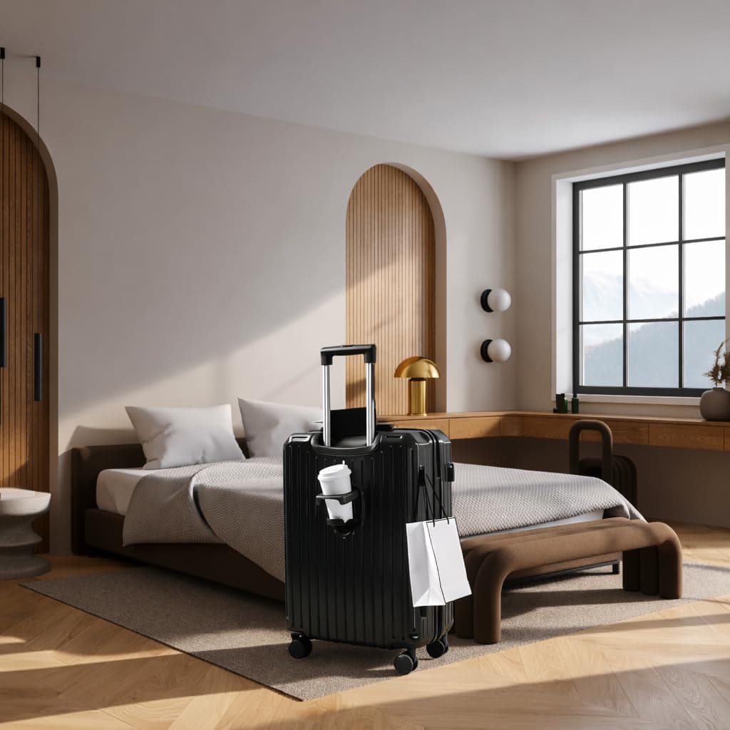 Maleta de Viaje Grande 76x50x32 cm Rígida ABS + PC con Cerradura TSA – Ideal para Facturación 23 kg, Ruedas Giratorias 360º Silenciosas — view 21