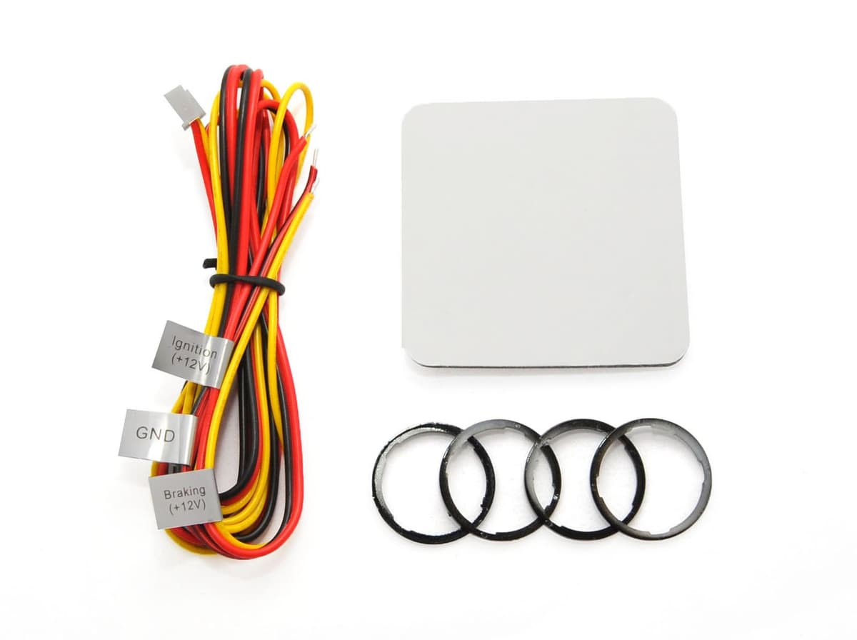 SB397 Parking Reverse Sensors Audio Buzzer Alarm Canbus Kit, Black, Set of 4 — view 5
