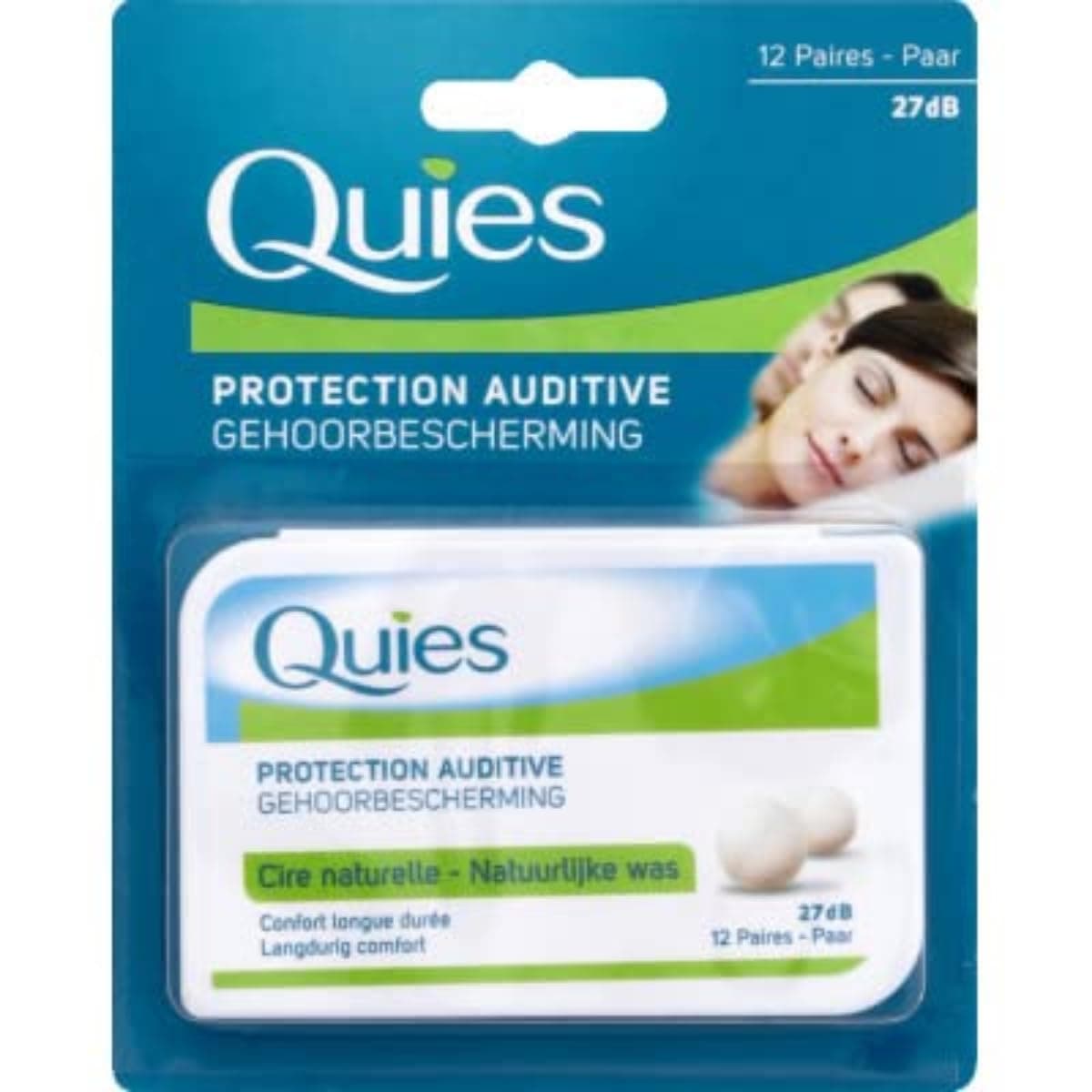 Caswell-Massey Quies Earplug Natural Wax, 8-Pairs — view 4