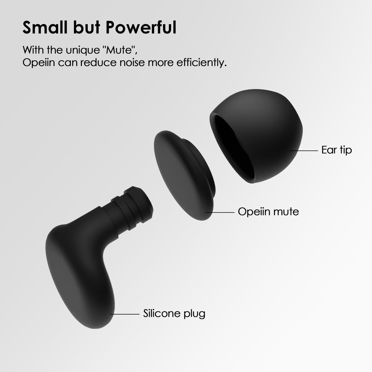 OPEIIN Tapones Oídos Ruido Dormir - nuevo Silicona flexible, tapones reutilizables ultra suaves que reducen el ruido, para dormir, concentrarse o viajar | 8 tipos y tamaños XS/S/M/L | 28dB (SNR) — view 8