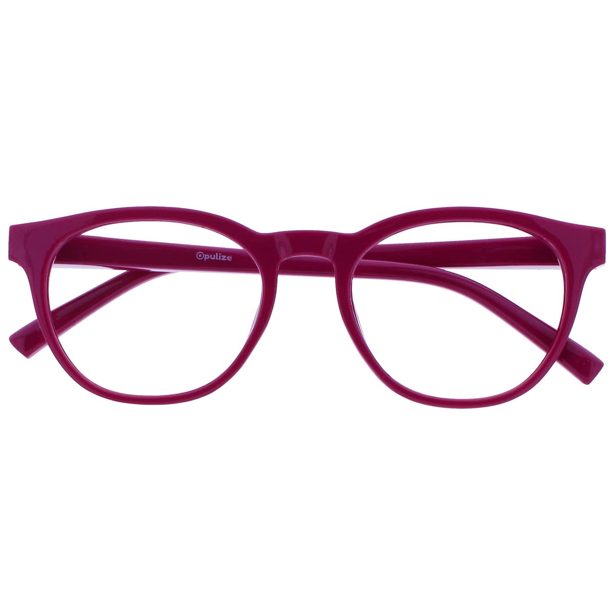 OPULIZE Blu Gafas con Bloqueo de Luz Azul Montura Redonda Azul Bisagras de Muelle Mejoran el Sueño Ordenador Gaming Antirreflejante Hombre Mujer B5-3 +0.00 — view 25