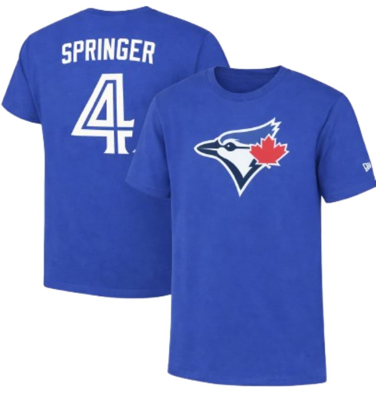 New Era MLB Toronto Blue Jays Player Name & Number T-Shirts - Royal Blue (CA/US, Alpha, X-Large, Regular, Regular, Clement #22, Royal Blue) — view 3
