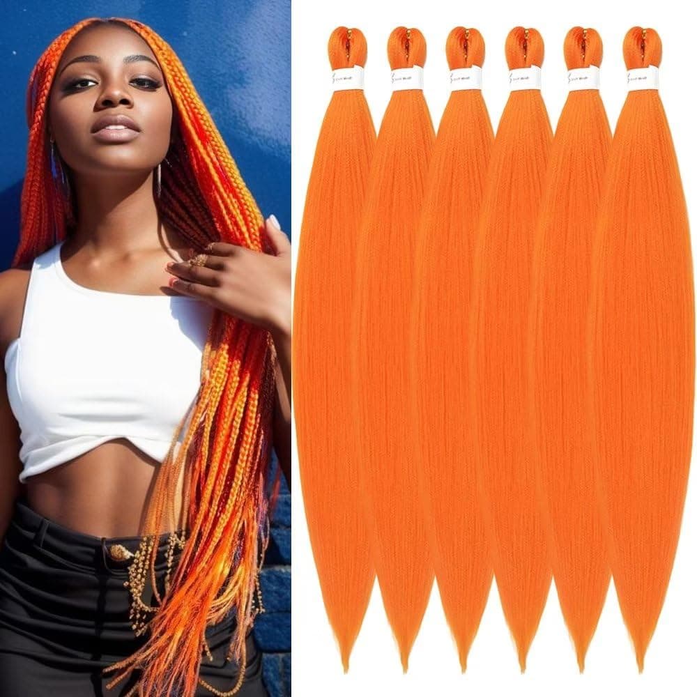 YDDM Capelli Per Treccine Africane Azul Extension Treccine Texture Yaki Easy Install per Principianti 26 Pollici 3 Pezzi Capelli Leggeri e Naturali per Box Braids, Twist e Crochet — view 81