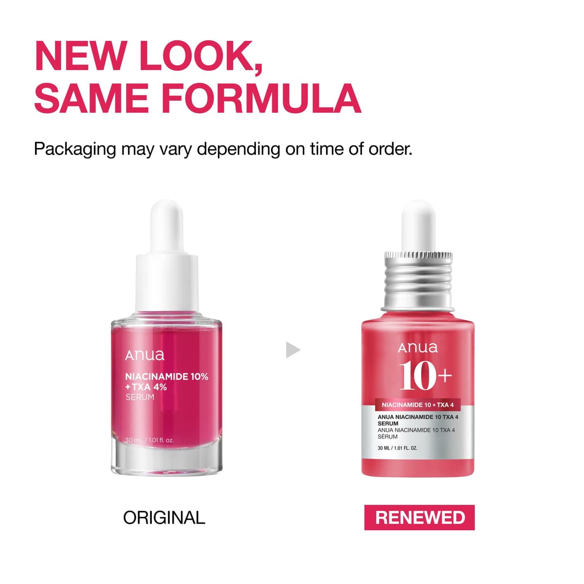 ANUA Niacinamide 10 + TXA 4 Serum, Hyaluronic Acid, Tranexamic acid, Vitamin B12, Facial Serum for Glass Skin, Clarifying, Radiant Complexion with Natural Color, Korean Skin Care (30ml /1.01 fl.oz) — view 3